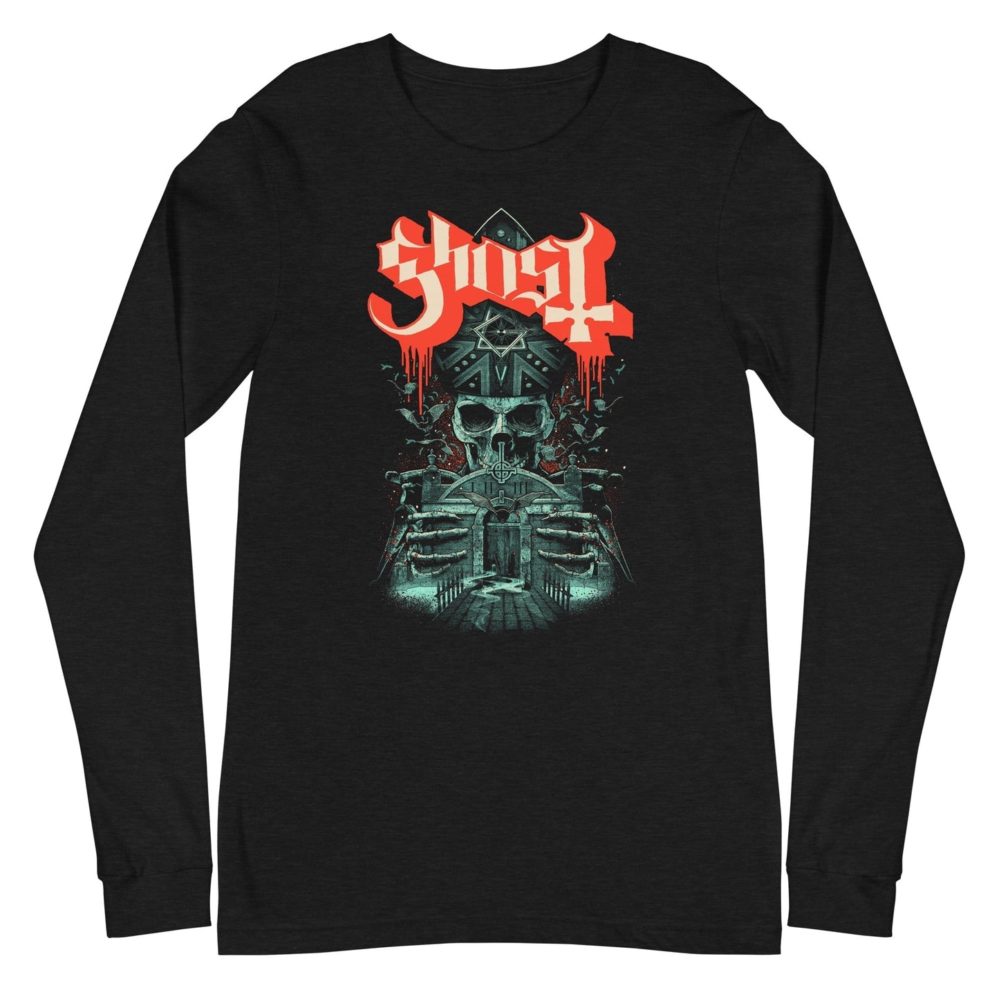MerchMoment Ghost - Enter Alone Long Sleeve T-Shirt [Apparel]