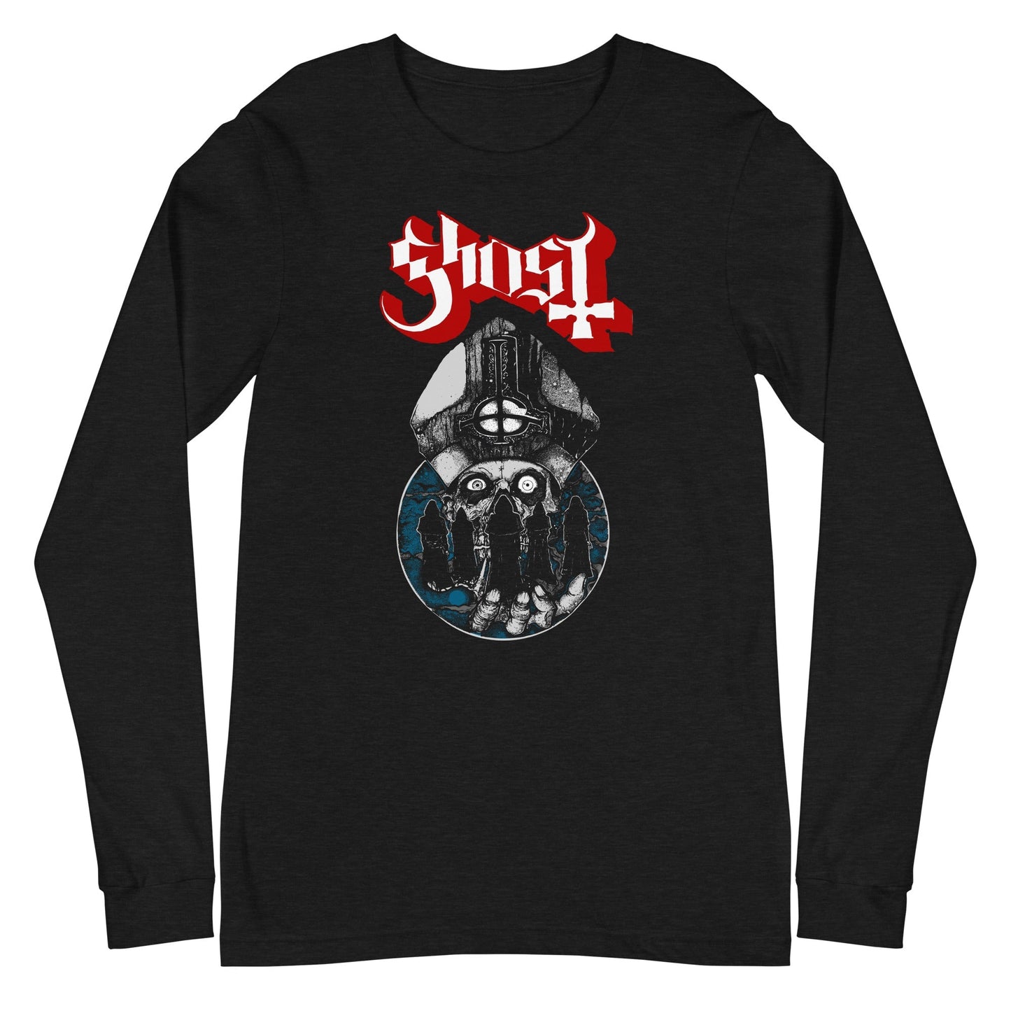 MerchMoment Ghost - Eyes Only Long Sleeve T-Shirt [Apparel]