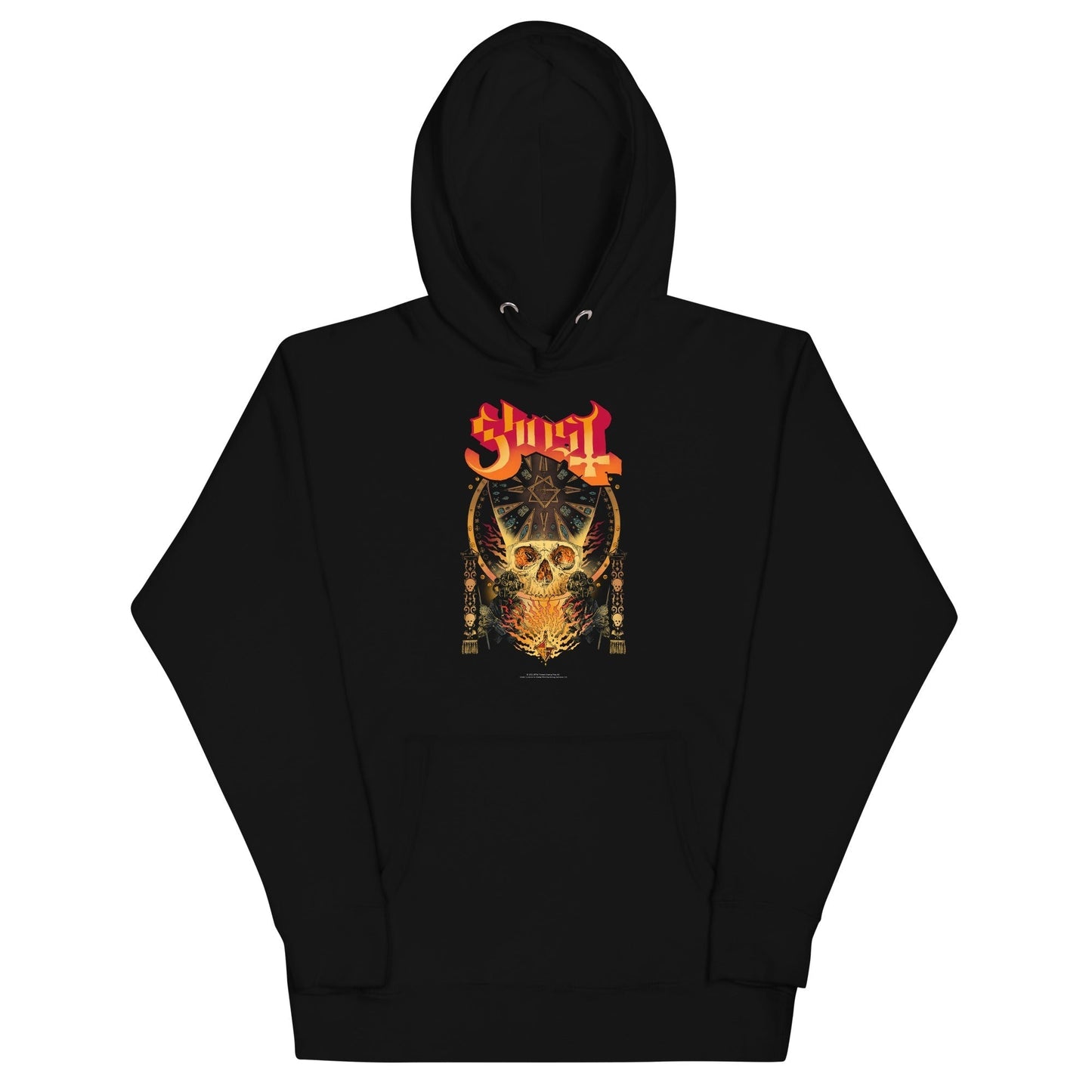 MerchMoment Ghost - Flaming Logo Hoodie [Apparel]