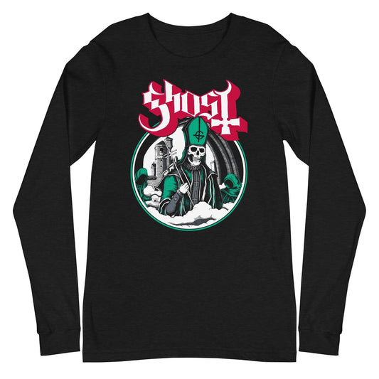 MerchMoment Ghost - Green With Envy Long Sleeve T-Shirt [Apparel]