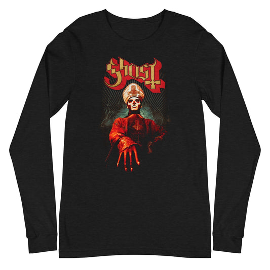 MerchMoment Ghost - Kiss the Ring Long Sleeve T-Shirt [Apparel]