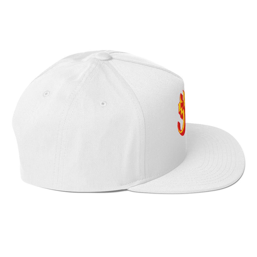 MerchMoment Ghost Logo Embroidered Snapback Hat [Hat]