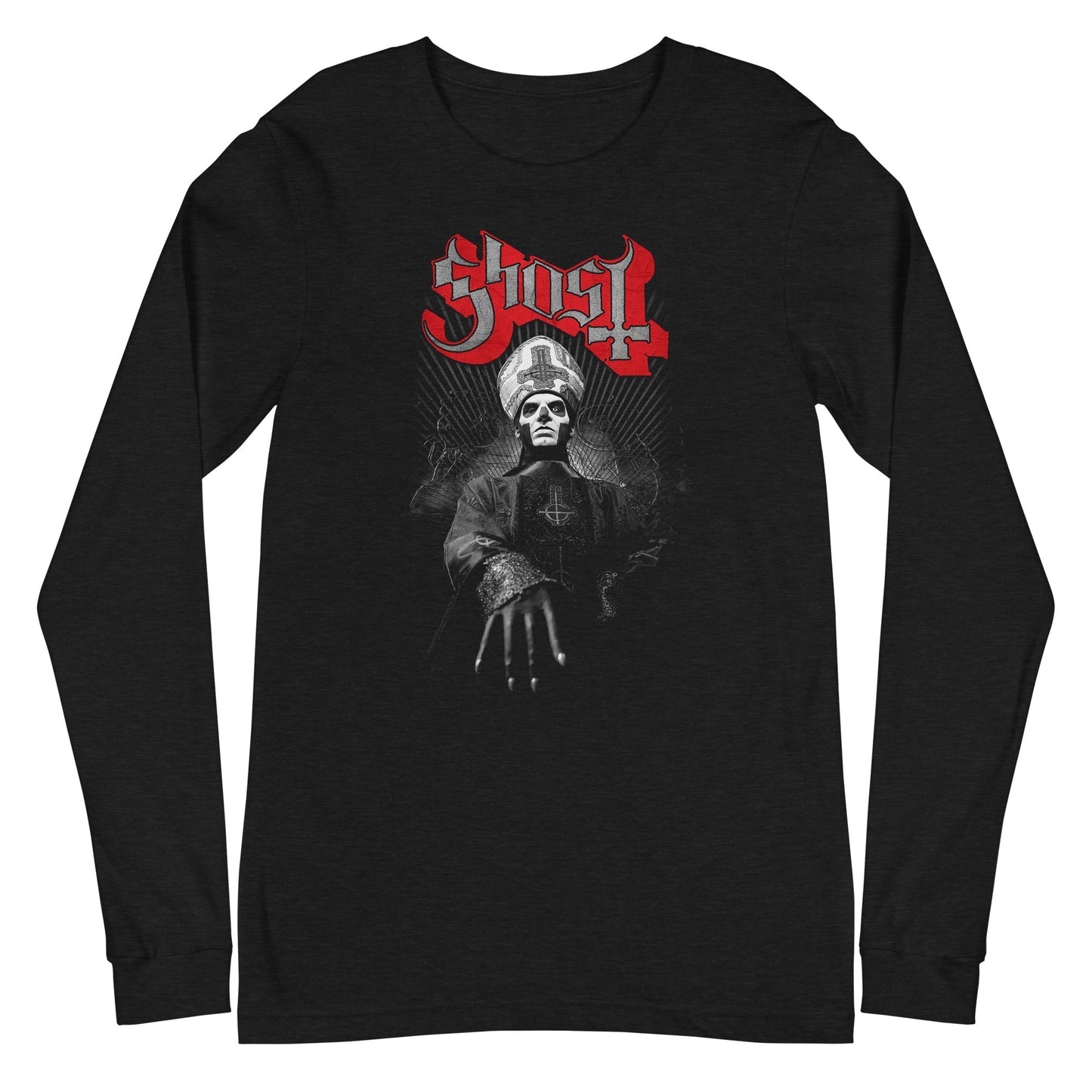 MerchMoment Ghost - Silveresque Long Sleeve T-Shirt [Apparel]