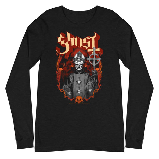 MerchMoment Ghost - Skull and Robes Long Sleeve T-Shirt [Apparel]