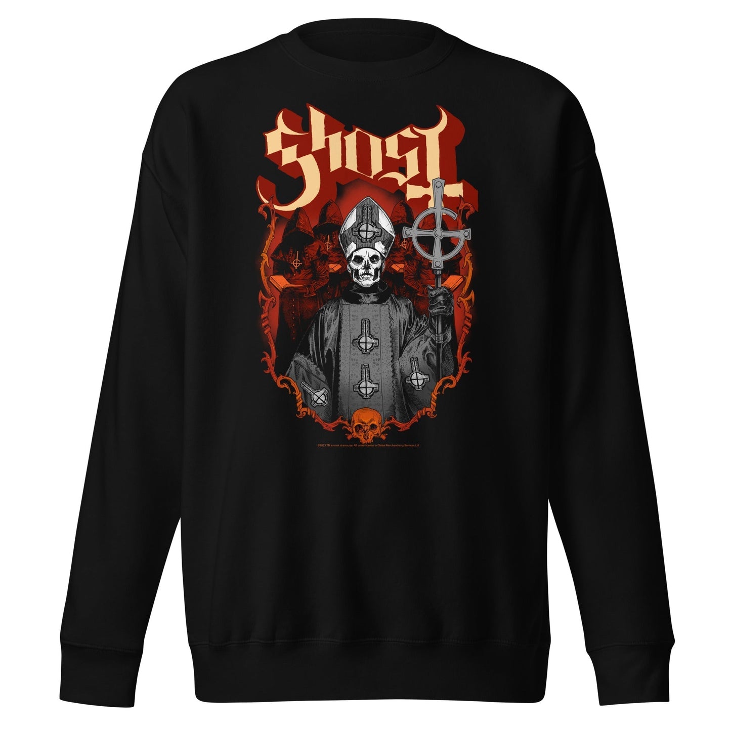 MerchMoment Ghost - Skull and Robes Sweatshirt [Apparel]