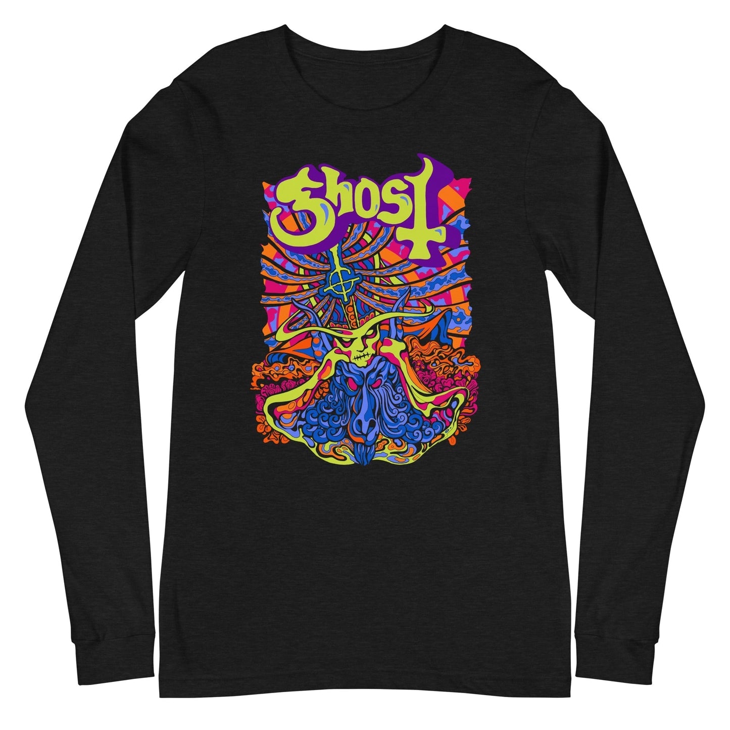 MerchMoment Ghost - Stained Glass Long Sleeve T-Shirt [Apparel]