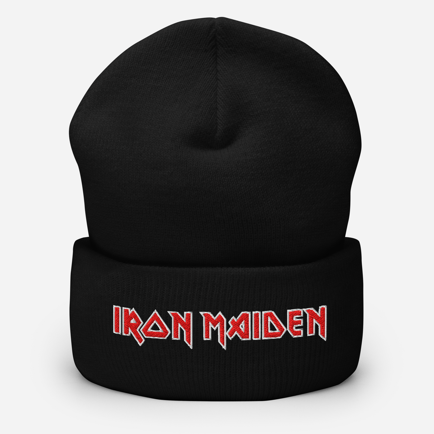 MerchMoment Iron Maiden Embroidered Beanie [Hat]