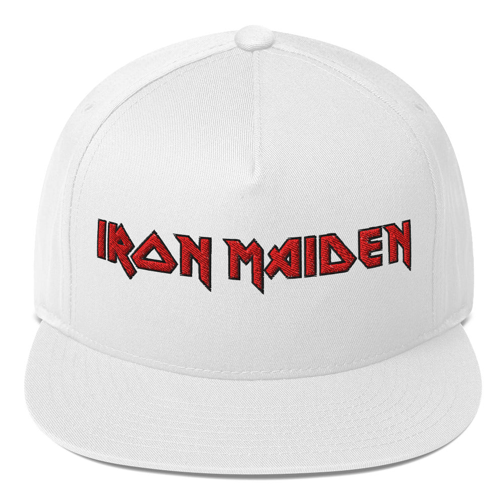 MerchMoment Iron Maiden Embroidered Snapback Hat [Hat]
