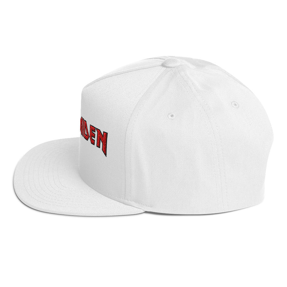 MerchMoment Iron Maiden Embroidered Snapback Hat [Hat]