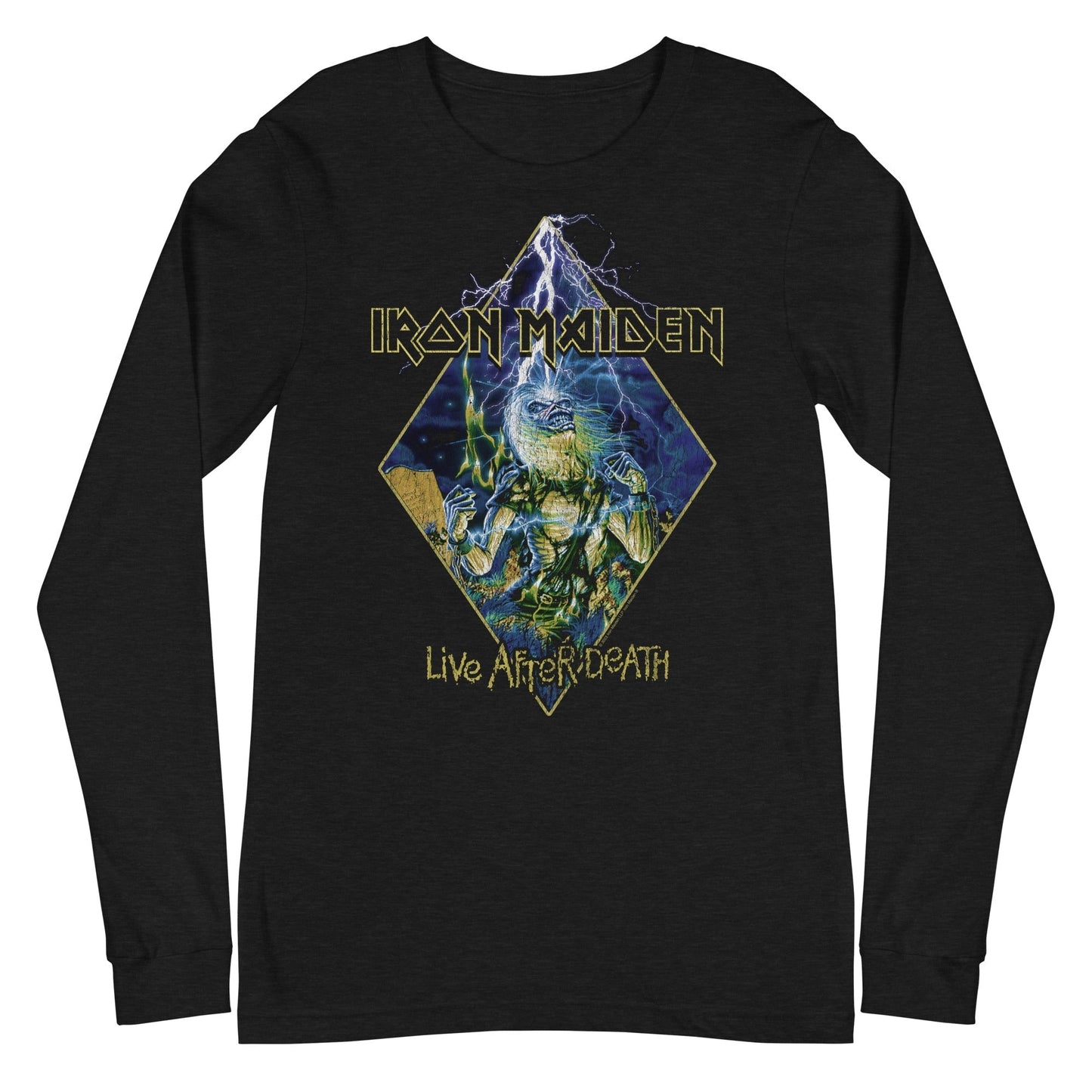 MerchMoment Iron Maiden - Lightning Long Sleeve T-Shirt [Apparel]