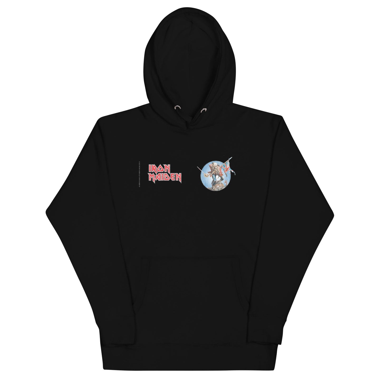 MerchMoment Iron Maiden - Logo Flag Hoodie [Apparel]