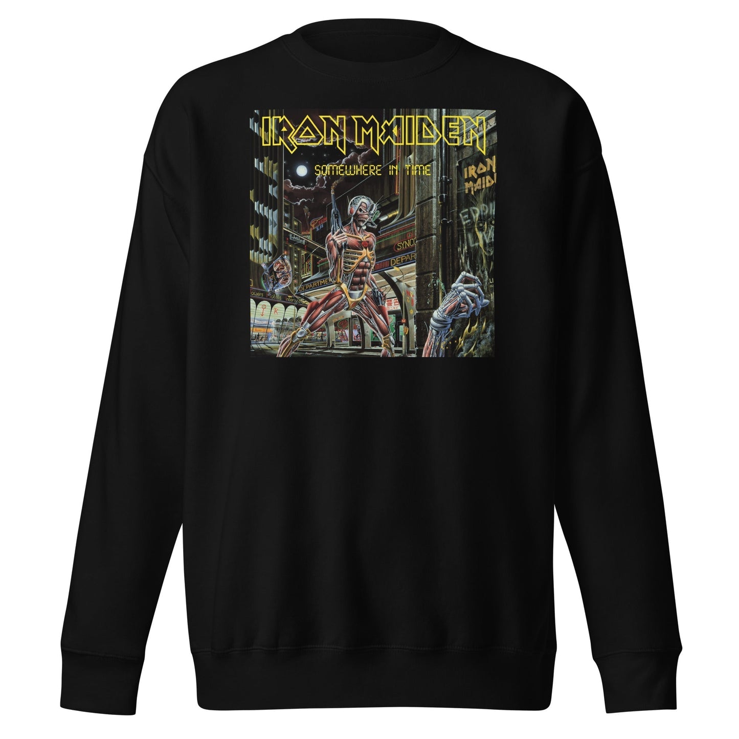 MerchMoment Iron Maiden - Times City Sweatshirt [Apparel]