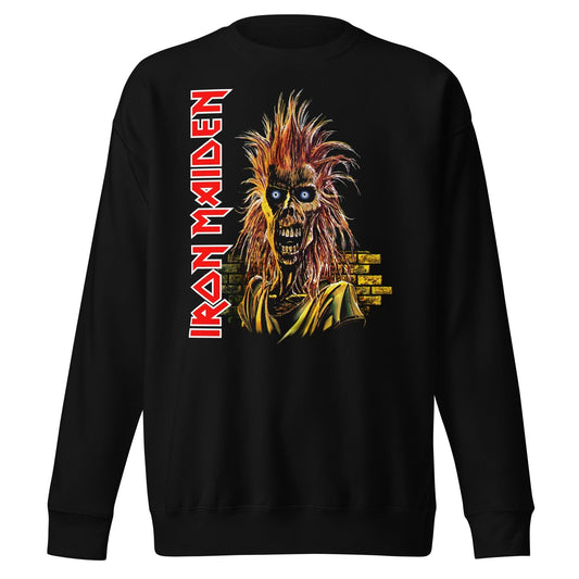 MerchMoment Iron Maiden - Vertical Eddie Sweatshirt [Apparel]