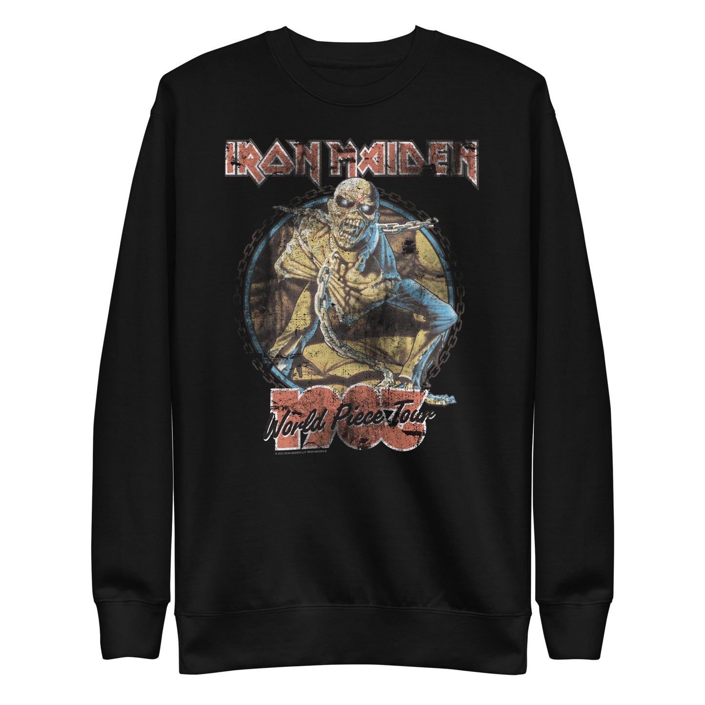 MerchMoment Iron Maiden - World Peace Tour Sweatshirt [Apparel]