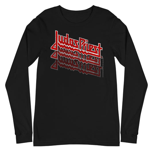 MerchMoment Judas Priest - Triple Vision Logo Long Sleeve T-Shirt [Apparel]