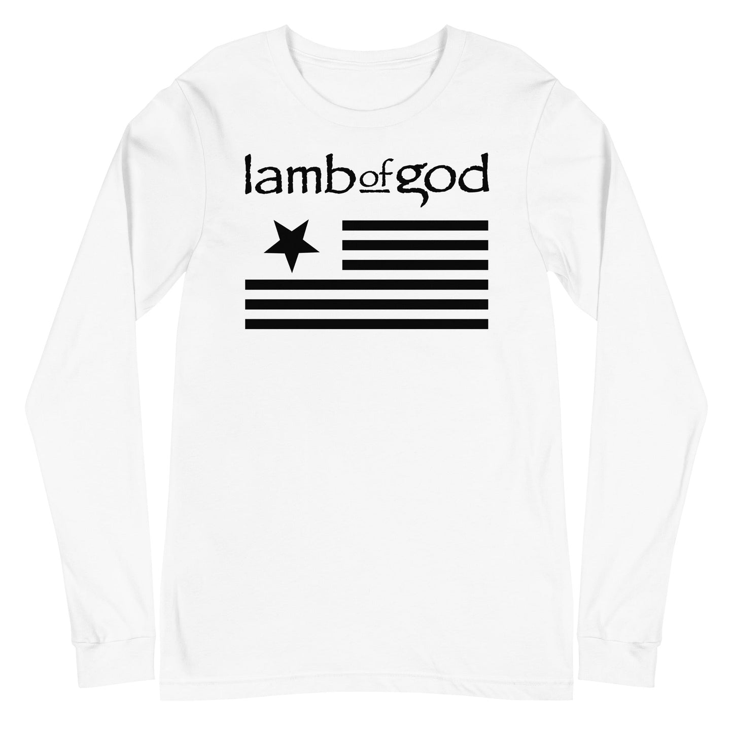 MerchMoment Lamb of God - Black Flag Long Sleeve T-Shirt [Apparel]