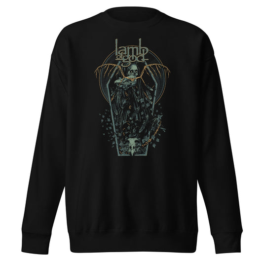 MerchMoment Lamb of God - Casket Sweatshirt [Apparel]