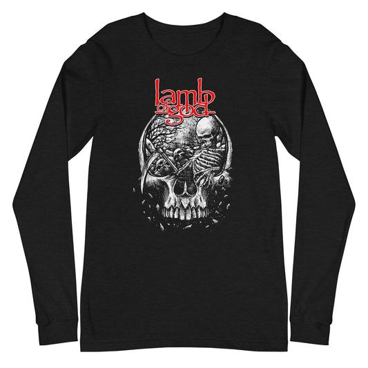 MerchMoment Lamb of God - Head Full of Ideas Long Sleeve T-Shirt [Apparel]