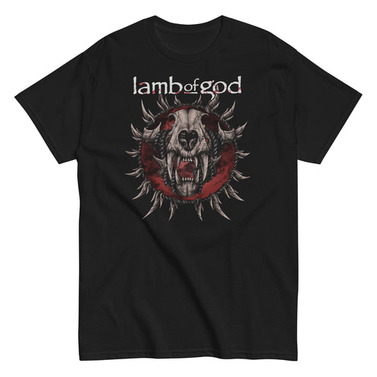 MerchMoment Lamb of God - Steer Skull T-Shirt [Apparel]