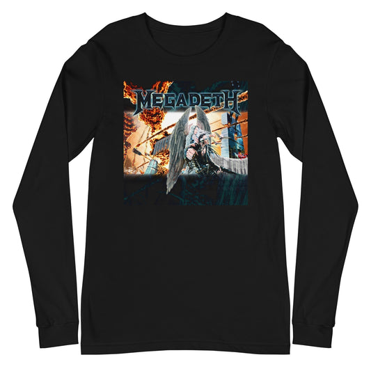 MerchMoment Megadeth - Angel Flames Long Sleeve T-Shirt [Apparel]