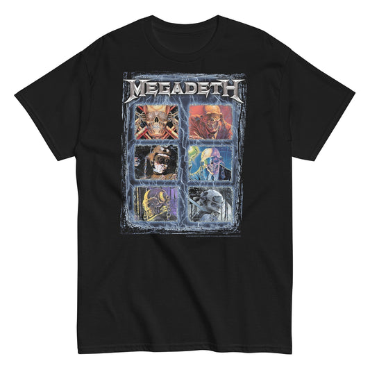 MerchMoment Megadeth - Six Vics T-Shirt [Apparel]