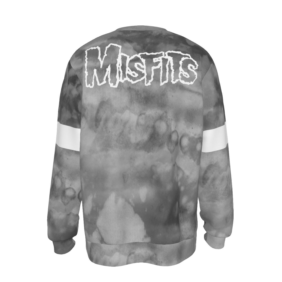 MerchMoment Misfits Folded Skull All Over Print Sweatshirt [Apparel]
