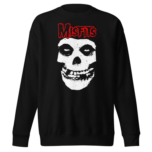 MerchMoment Misfits - Red Skull Sweatshirt [Apparel]