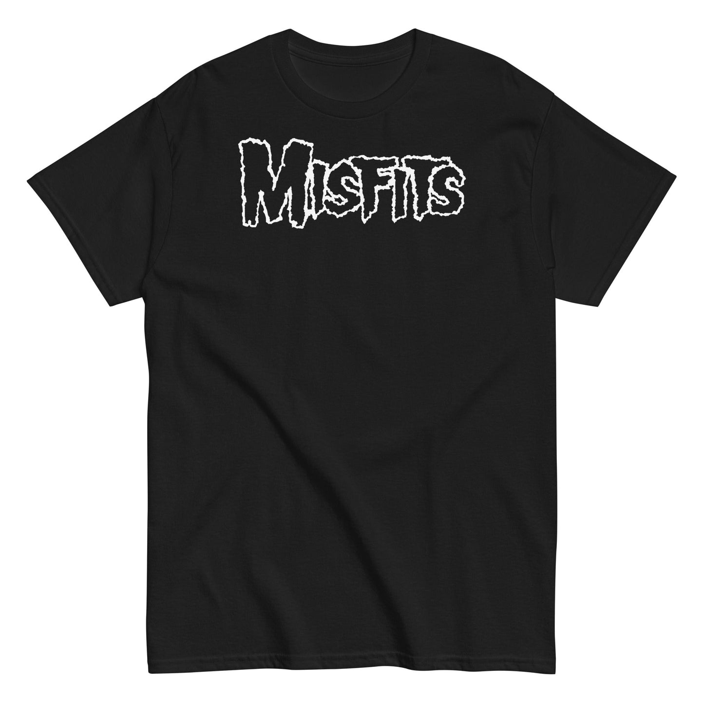 MerchMoment Misfits - White Drip Logo T-Shirt [Apparel]