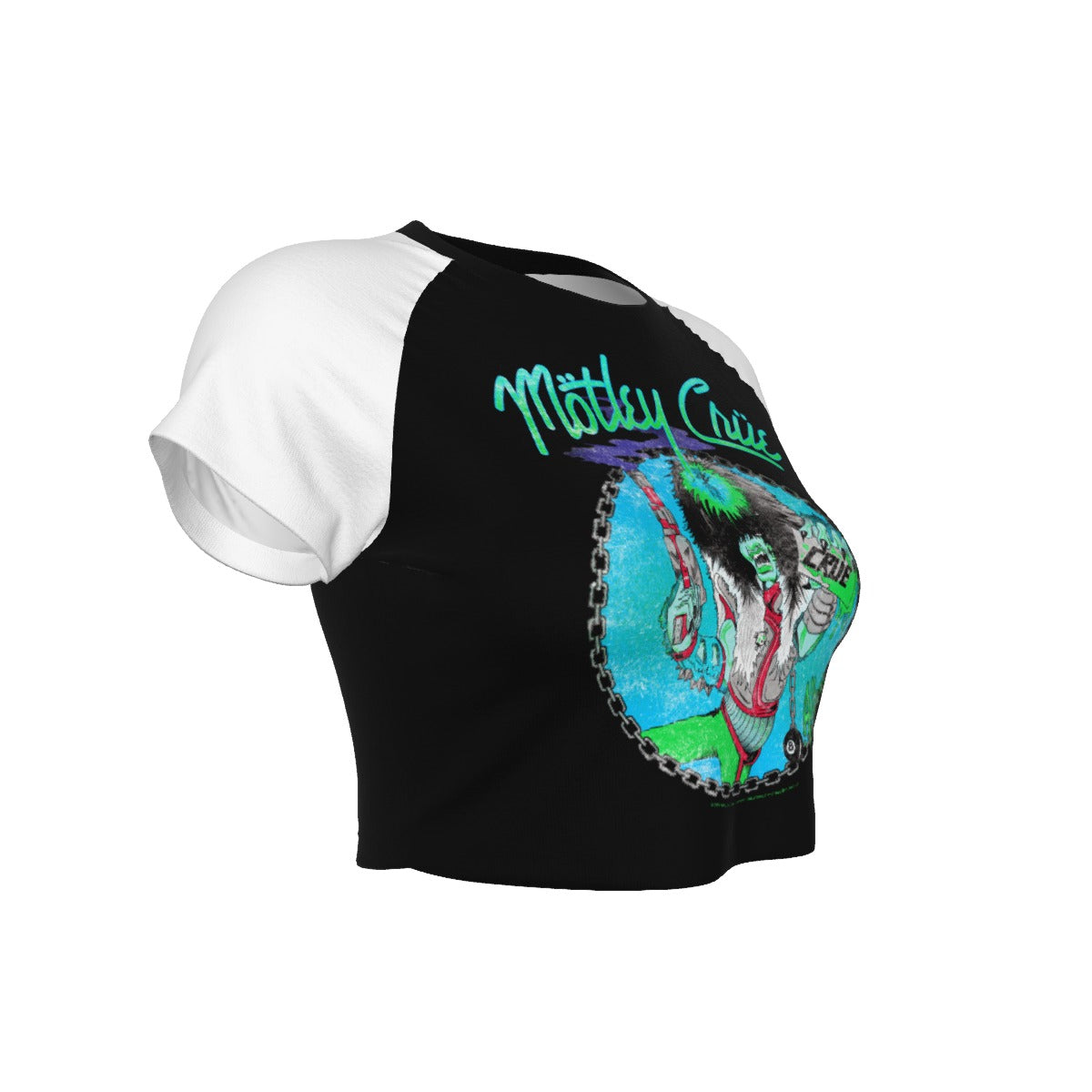 MerchMoment Motley Crue Allister Baseball Women's Crop Top [Apparel]