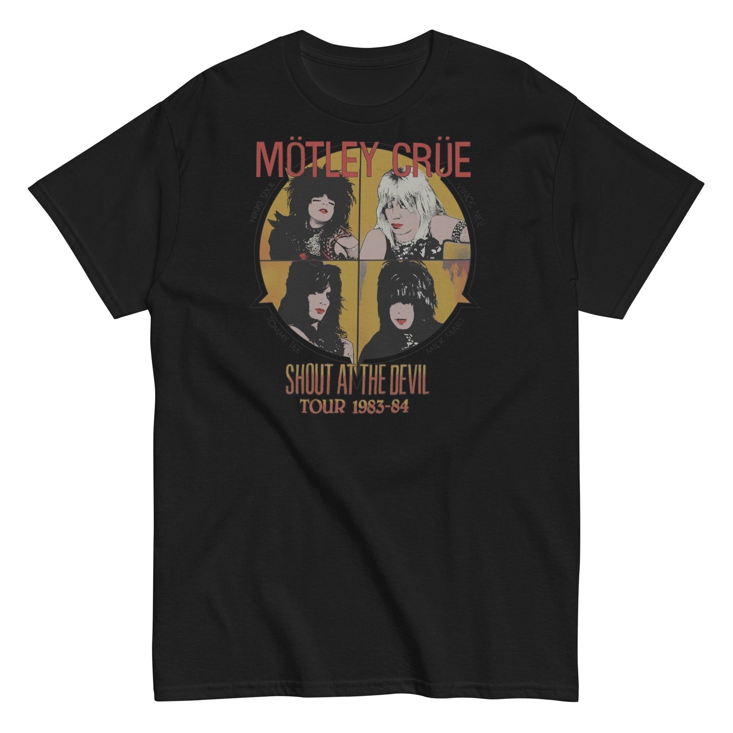 MerchMoment Motley Crue - Always on Tour T-Shirt [Apparel]
