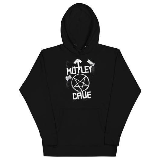 MerchMoment Motley Crue - Black and White Logo Hoodie [Apparel]
