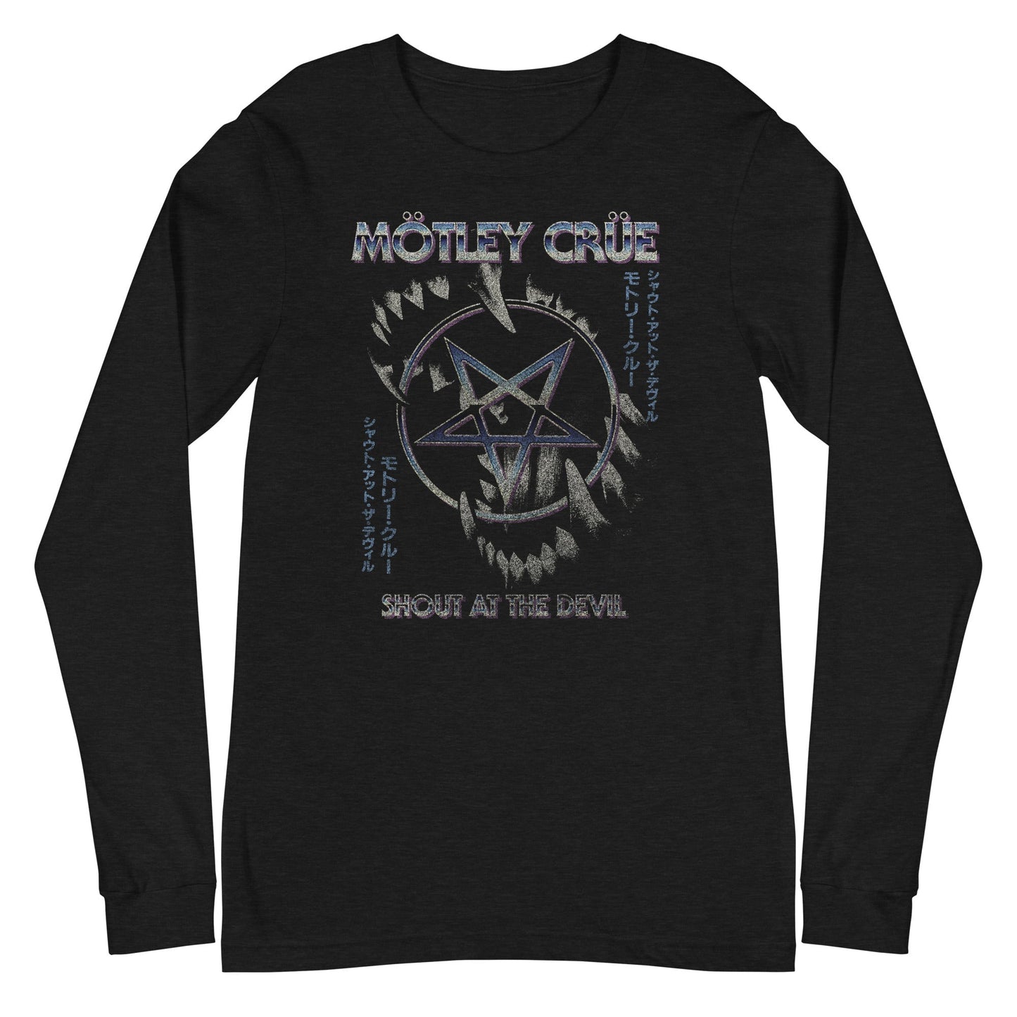 MerchMoment Motley Crue - Pentagram Long Sleeve T-Shirt [Apparel]