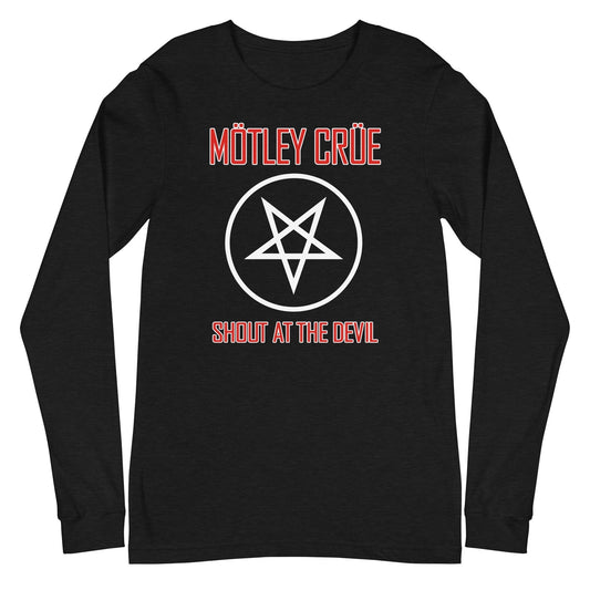 MerchMoment Motley Crue - Pentagram Shout Long Sleeve T-Shirt [Apparel]