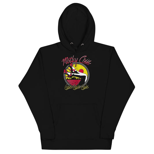 MerchMoment Motley Crue - Sunset Girls Hoodie [Apparel]