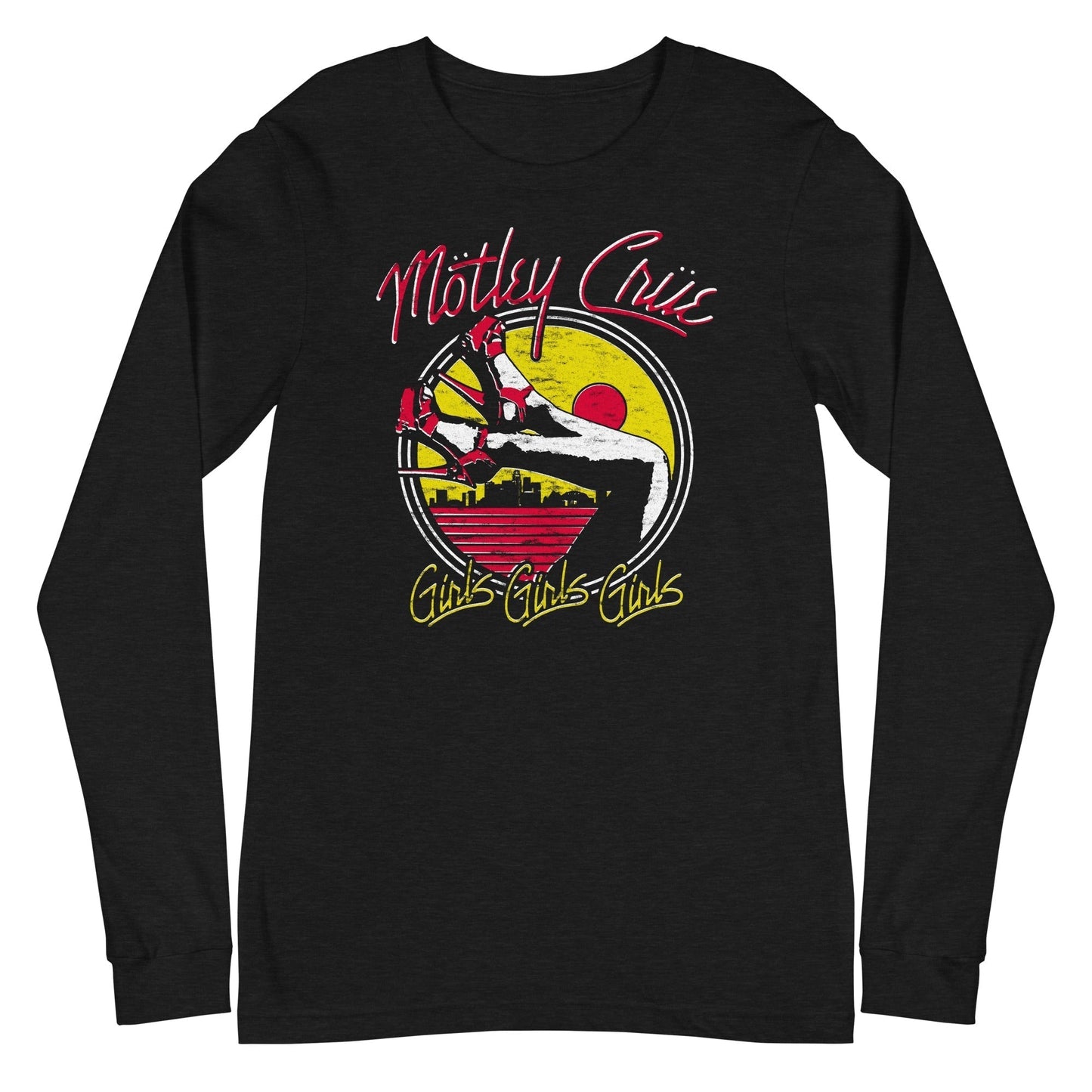 MerchMoment Motley Crue - Sunset Girls Long Sleeve T-Shirt [Apparel]