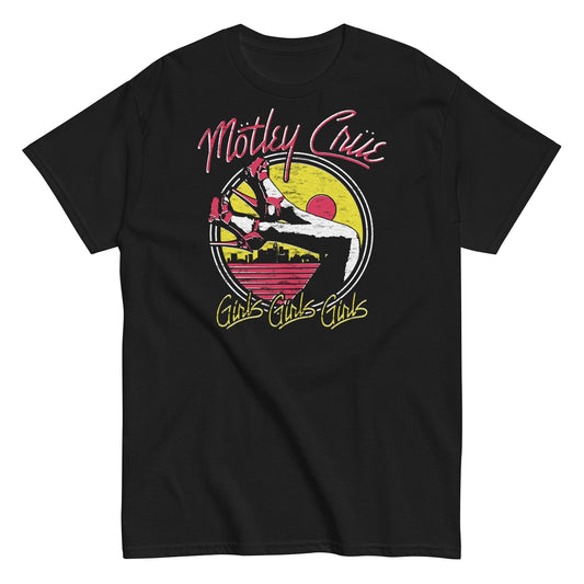 MerchMoment Motley Crue - Sunset Girls T-Shirt [Apparel]