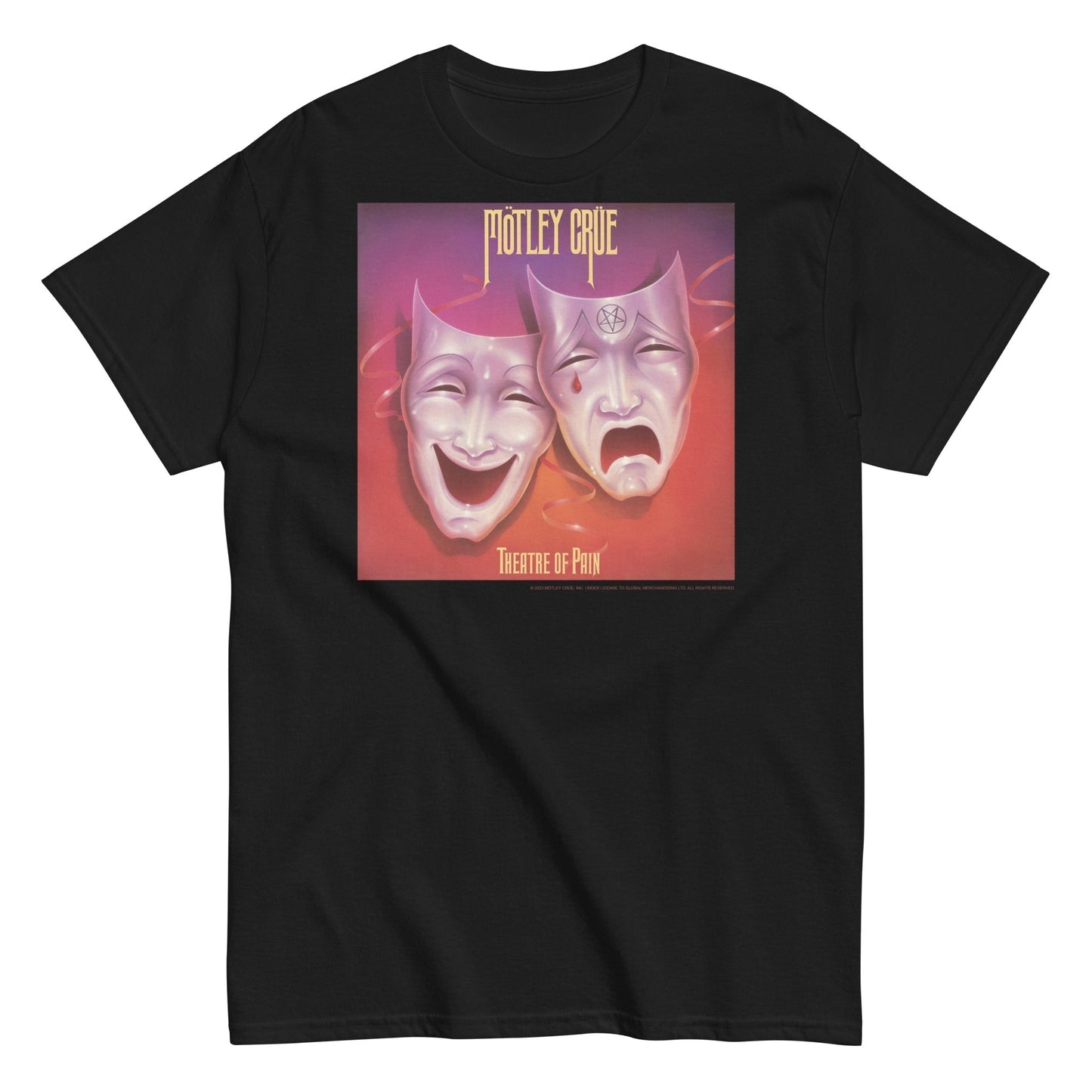 MerchMoment Motley Crue - Theatre of Pain Cover T-Shirt [Apparel]