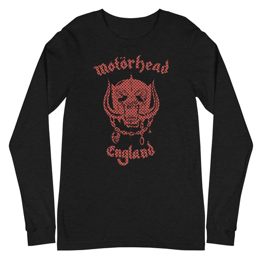 MerchMoment Motorhead - Checkered Warpig Long Sleeve T-Shirt [Apparel]
