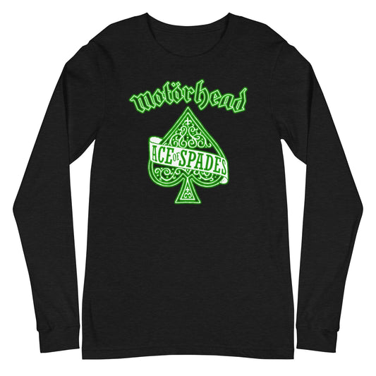 MerchMoment Motorhead - Green Ace Long Sleeve T-Shirt [Apparel]