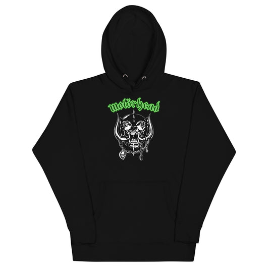 MerchMoment Motorhead - Green Logo Hoodie [Apparel]