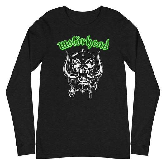 MerchMoment Motorhead - Green Logo Long Sleeve T-Shirt [Apparel]