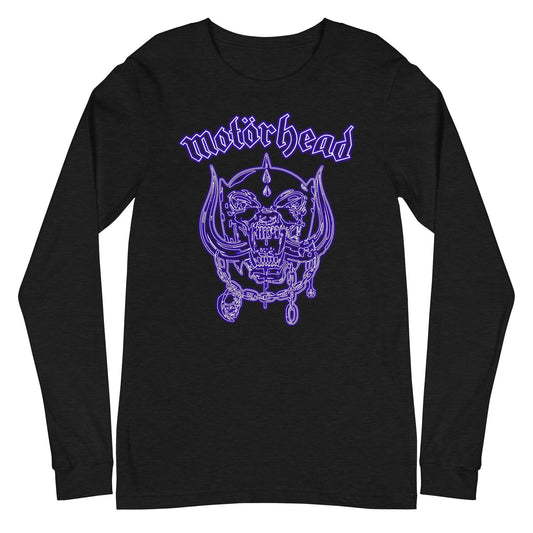 MerchMoment Motorhead - Neon Blue Warpig Long Sleeve T-Shirt [Apparel]