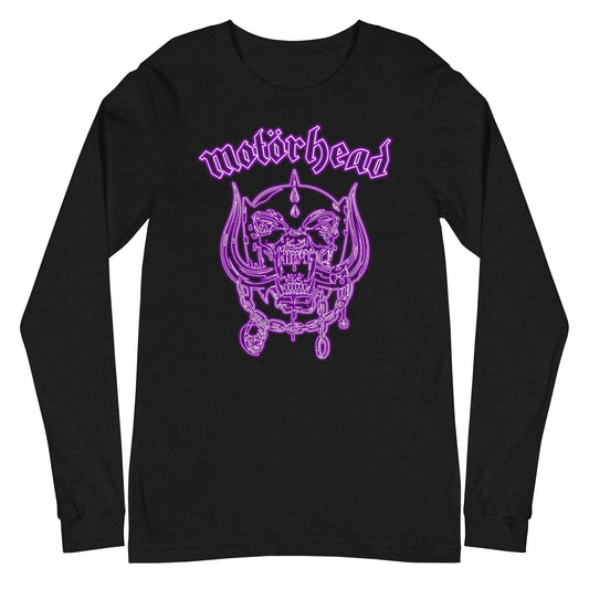 MerchMoment Motorhead - Neon Purple Warpig Long Sleeve T-Shirt [Apparel]