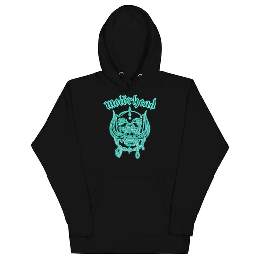 MerchMoment Motorhead - Neon Teal Warpig Hoodie [Apparel]