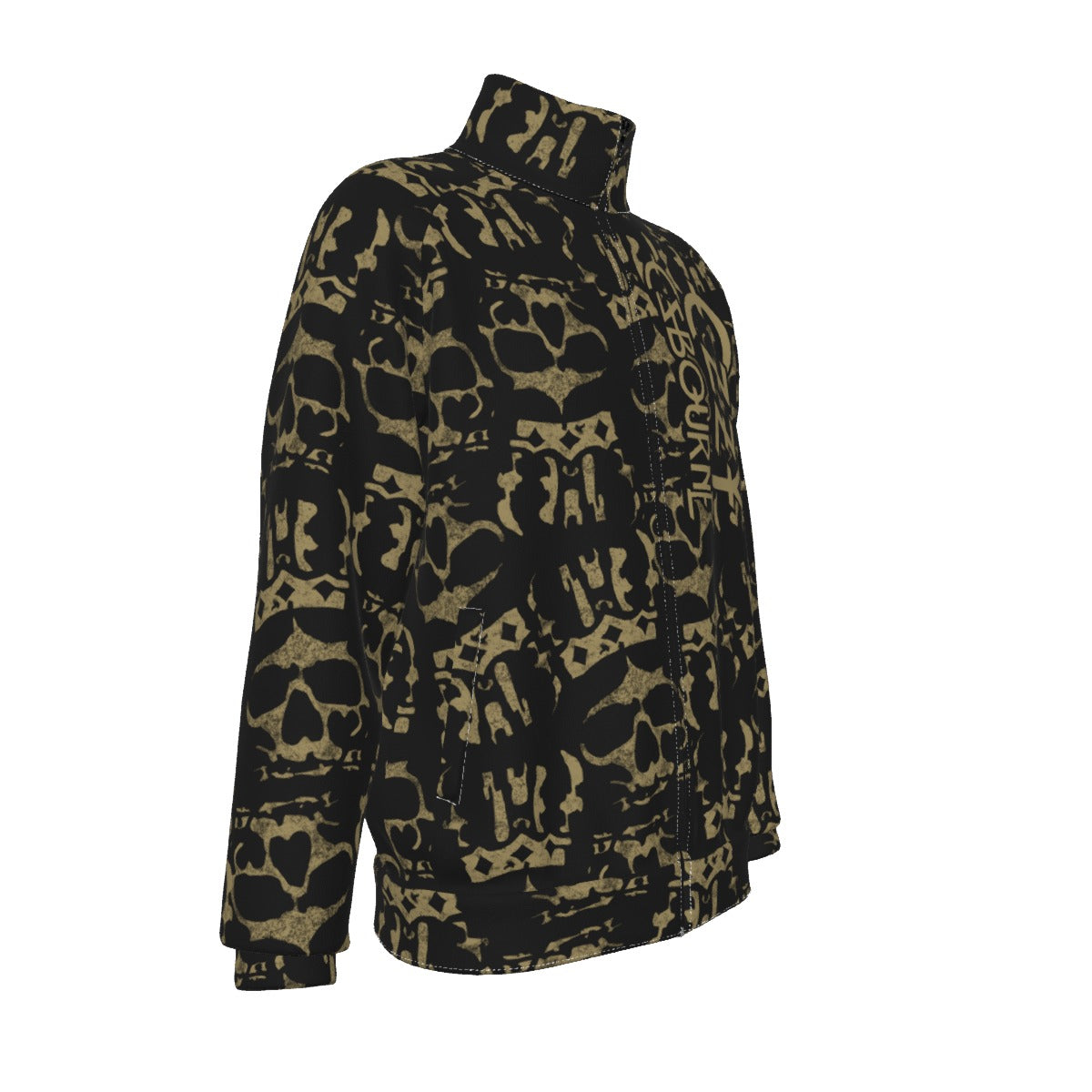 MerchMoment Ozzy Osbourne Crown Skull Track Jacket