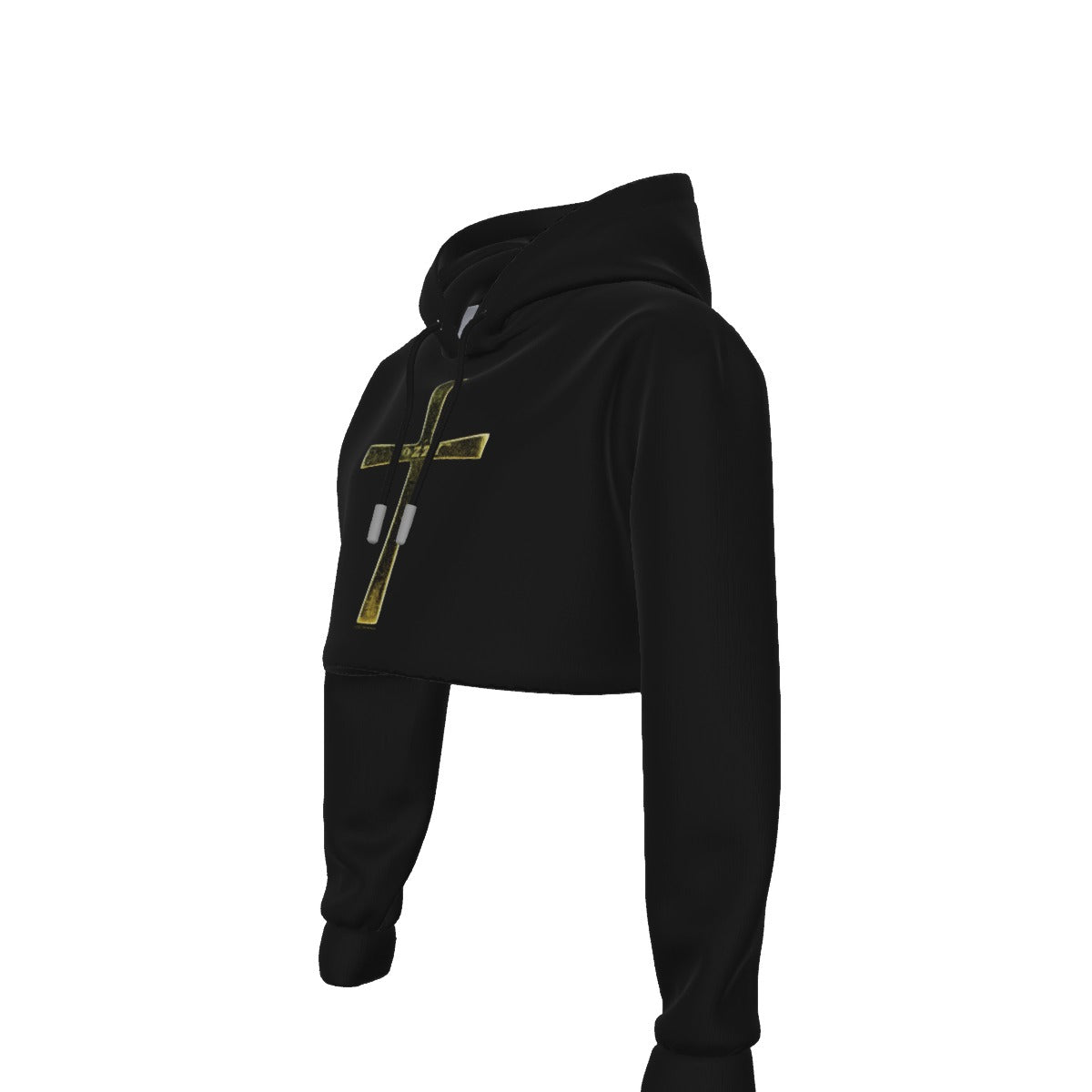 MerchMoment Ozzy Osbourne Pray for Ozzy Women's Cropped Hoodie [Apparel]