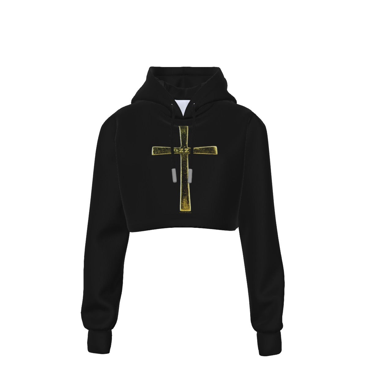 MerchMoment Ozzy Osbourne Pray for Ozzy Women's Cropped Hoodie [Apparel]