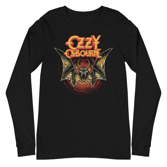 MerchMoment Ozzy Osbourne - Screaming Bat Long Sleeve T-Shirt [Apparel]