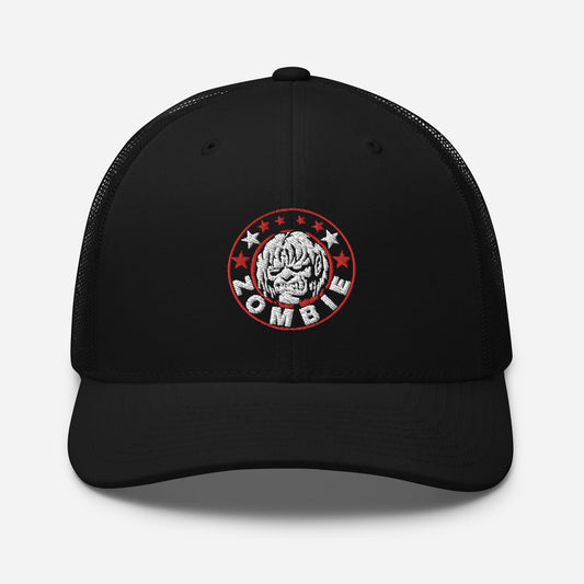 MerchMoment Rob Zombie Circle Logo Embroidered Trucker Hat [Apparel]