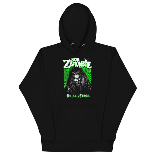 MerchMoment Rob Zombie - Hellbilly Green Hoodie [Apparel]